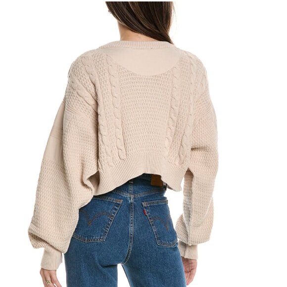 new FREE PEOPLE Heritage COTTON Cardigan Sweater 261 3S1 - Picture 6 of 6